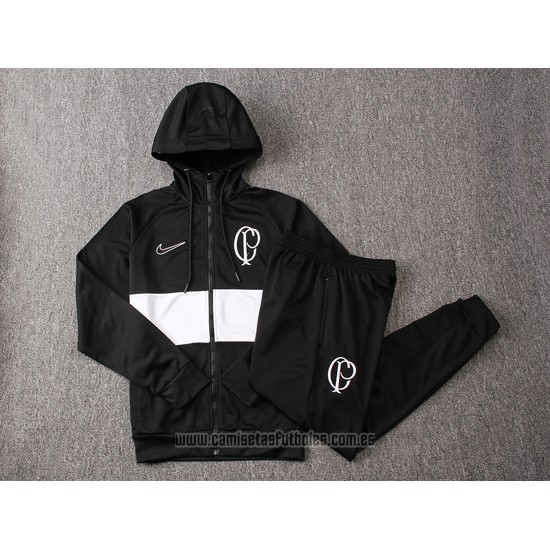 Chandal con Capucha del Corinthians 2019-2020 Negro